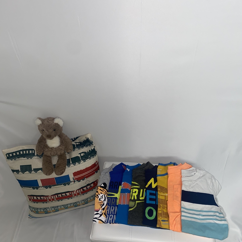 Colorful Kids T-Shirt Bundle (8 Shirts)